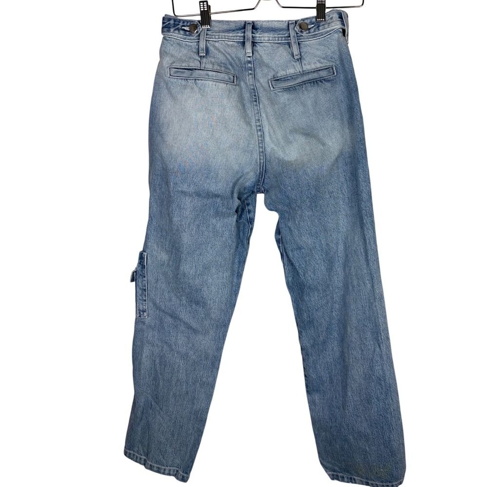 FRAME Limitless Collection Jordan Barrett Utility Jeans Light Wash Blue W26 M28 - Picture 4 of 5